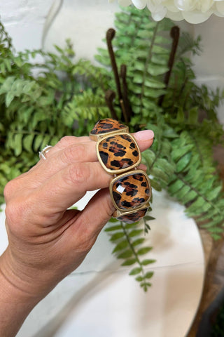 Joanie Bracelet Leopard Bracelets Golden Stella