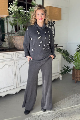 Lavish Pant Set Red Top & Pant Set Dear Scarlett