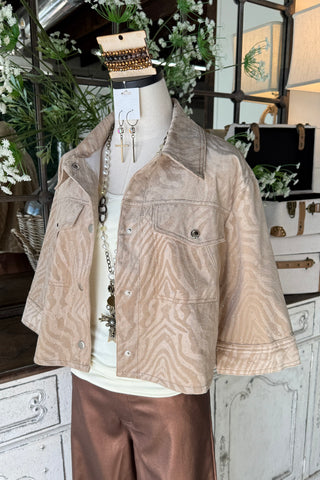 Prima Donna Jacket Taupe Jacket Origami