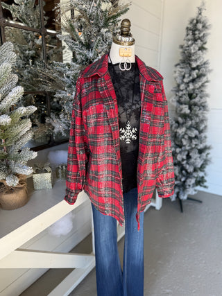 Shining Holiday Jacket by Bibi Shacket Bibi