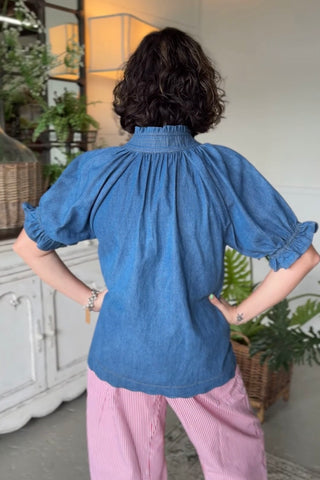 Nancy Top Denim by Umgee Shirts & Tops Umgee