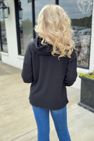 Zelda Black Leo Shirts & Tops Heimish USA