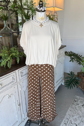 Warner Pants Brown by Jodifl
