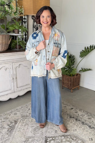 Petunia Jacket Denim Jacket Pol Clothing