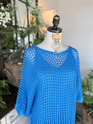 Easy Days Azure Blue sweater Camilla