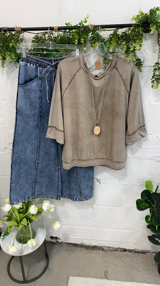 Amari Top Taupe