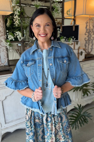 Sweet Soul Jacket Dk Denim