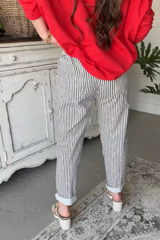 Beach Walk Pants Black Pants OLAA