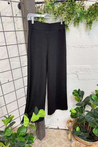 Pose Pant Set Black Top & Pant Set Zenana