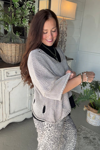 Knockout Sweater Taupe