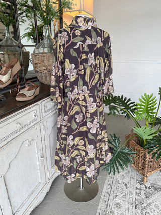 Sharon Long Dress Brown by Umgee Dresses Umgee
