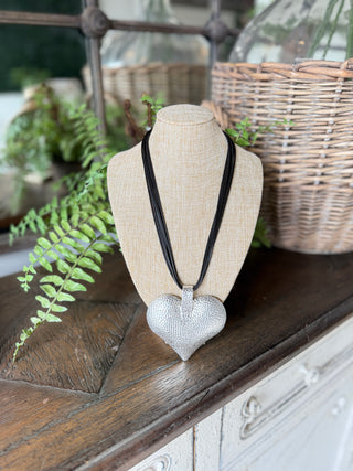 Forever Yours Necklace Silver Necklaces All That Glitterz