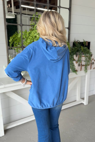 Cool Breeze Corduroy Jacket Blue Jacket S F Moda