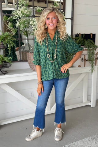 Seasons Change Hunter by Umgee Shirts & Tops Umgee