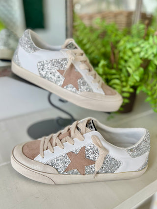 Haber Sneakers Silver/White Shoes Mi.iM/Miracle Miles