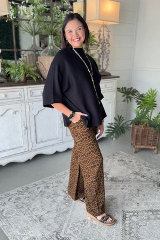 Fowler Sweater Black by Umgee