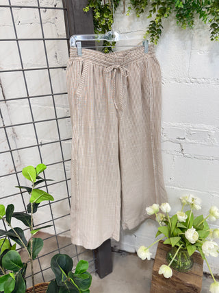 Kershaw Pants Tan by Umgee Pants Umgee