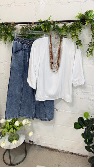 Amari Top White