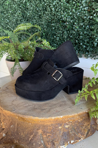 Mave-1 Mule Clogs Black Shoes Pierre Dumas