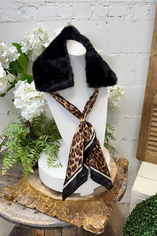 Deluxe Scarf Black Scarf Wona Trading