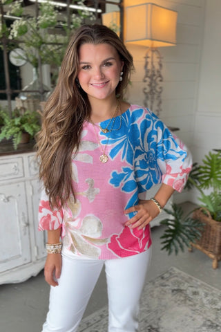 Blushing Sweater Pink