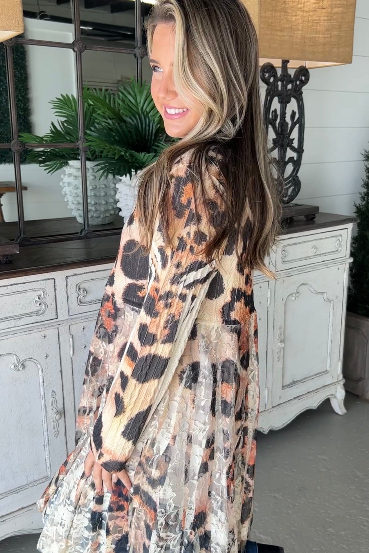 Spot On Sweater Jacket
