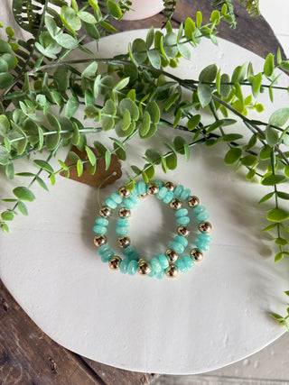 Bombshell Bracelet Set White Bracelets Whats Hot Jewelry