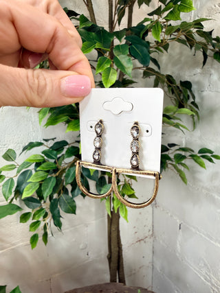Uplink Earrings Gold