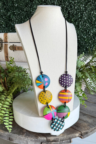 Abstraction Necklace Multi