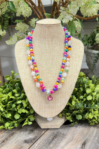 Prism Necklace by Pink Panache Necklaces Pink Panache