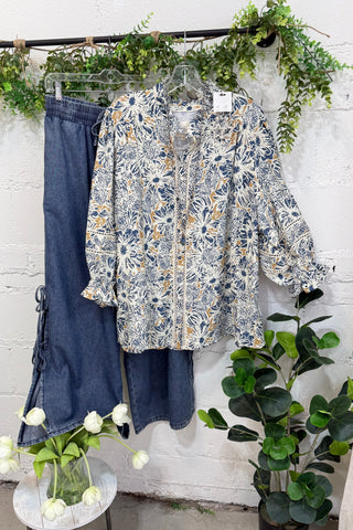 Athena Top Denim by Umgee