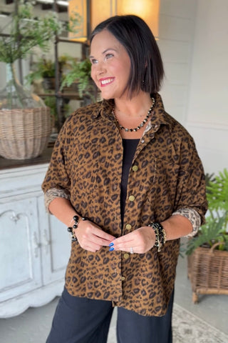 Gianna Top Leopard