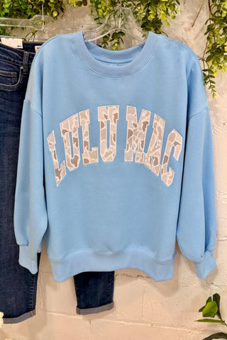 Lulu Mac Lt Blue/Camo