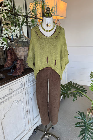 Knockout Sweater Olive Sweater Toscana 51