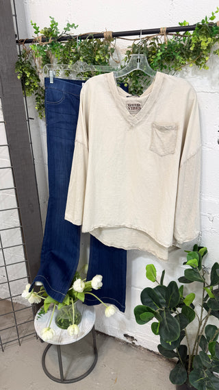 Carson Top Taupe