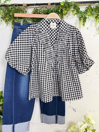 Scotty Top Black by Umgee