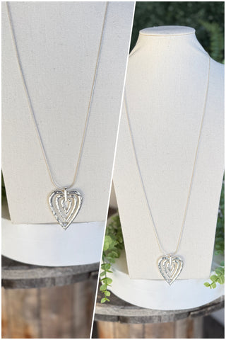 Lovestruck Necklace Silver Necklaces Seline