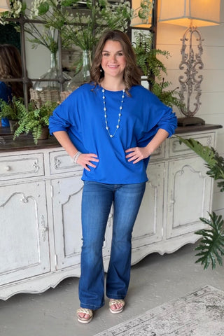 Lyric Royal Blue Shirts & Tops Hope