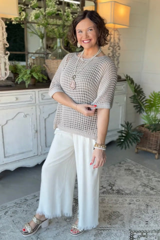 Easy Days Natural sweater Carolina