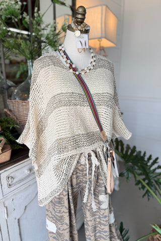 Sundown Top Cream by Pol Clothing Shirts & Tops Pol Clothing