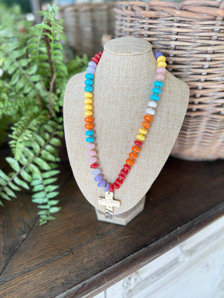 Spree Necklace Bright Multi Necklaces SM Style