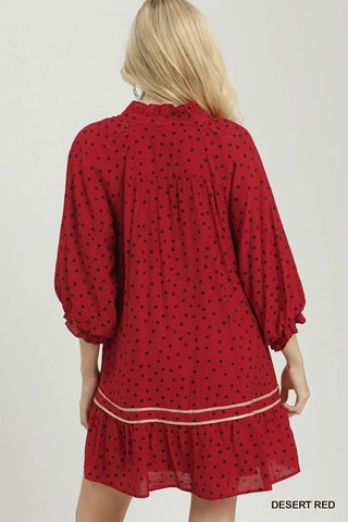 Sherwood Dress Red by Umgee