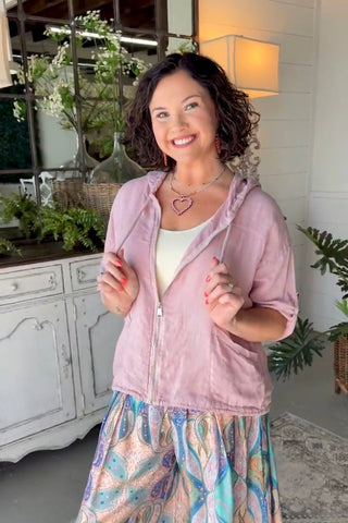 Gulf Jacket Mauve Jacket Oz & Allison