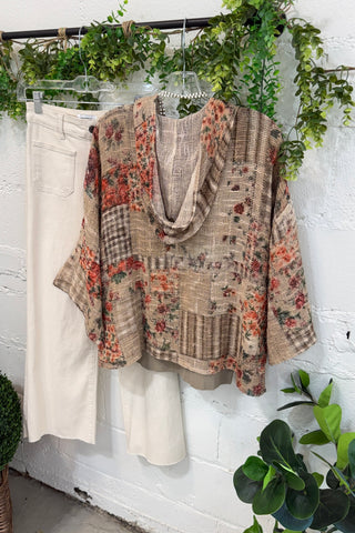 Whoopsie Daisy Top Mocha by POL Clothing