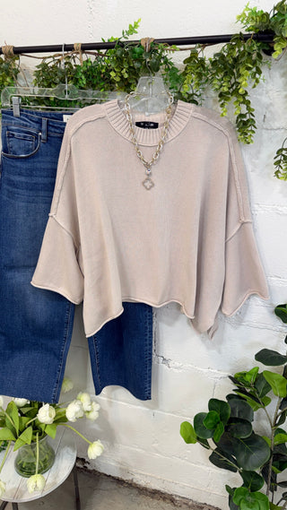 Hampton Sweater Sand