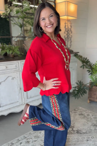 Nevada Red by Jodifl Shirts & Tops Jodifl