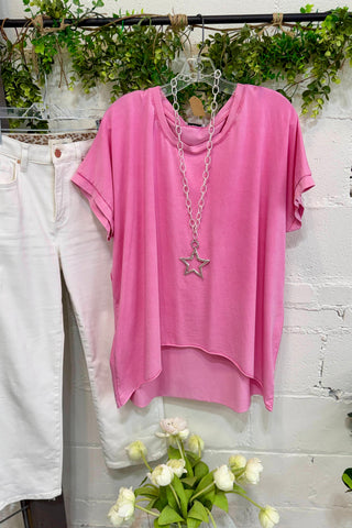 Adore Top Coral Yolly
