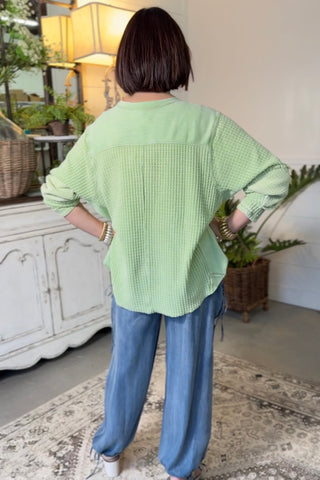 Kimi Key Lime by Easel Shirts & Tops Easel