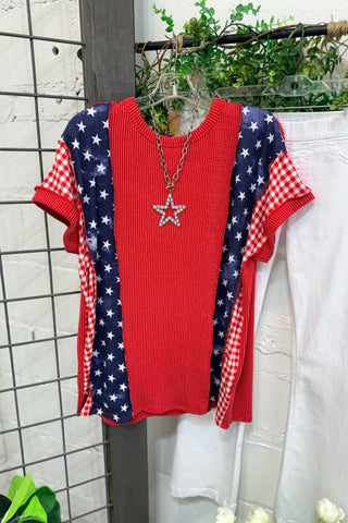 Firecracker Top Cream Shirts & Tops Heimish USA