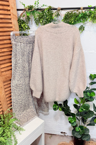 Alistair Cardigan Oatmeal Cardigan Anniewear